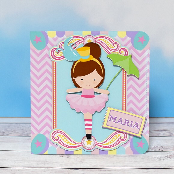 Convite Circo Menina