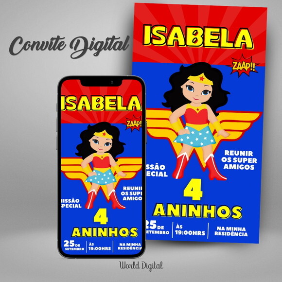 Convite Digita Mulher Maravilha 03