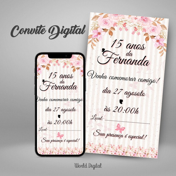 Convite Digital 15 Anos 03