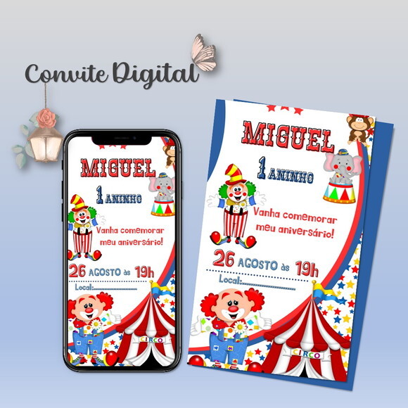 Convite Digital Circo 02