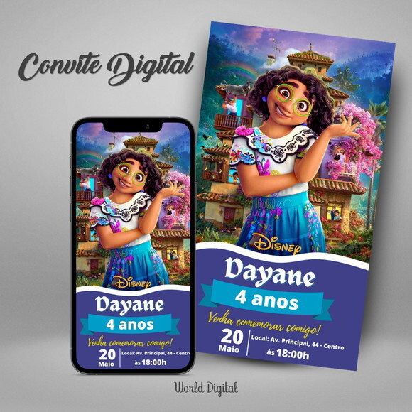 Convite Digital Encanto 02