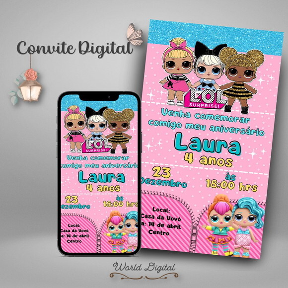 Convite Digital Lol Surprise 02