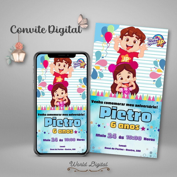 Convite Digital Maria Clara & Jp 01