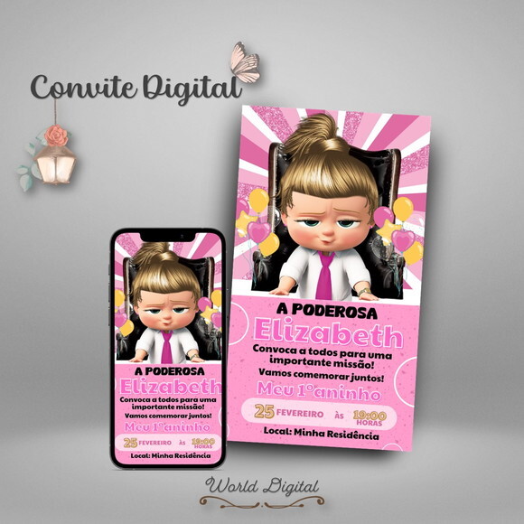 Convite Digital Poderosa Chefinha 01