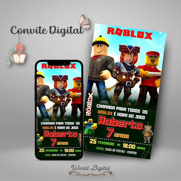 Convite Digital Roblox 01