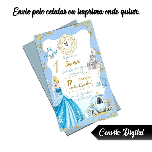 Convite Digital Simples - Exclusivo