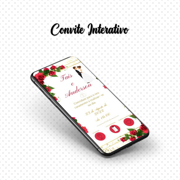Convite Interativo Casamento