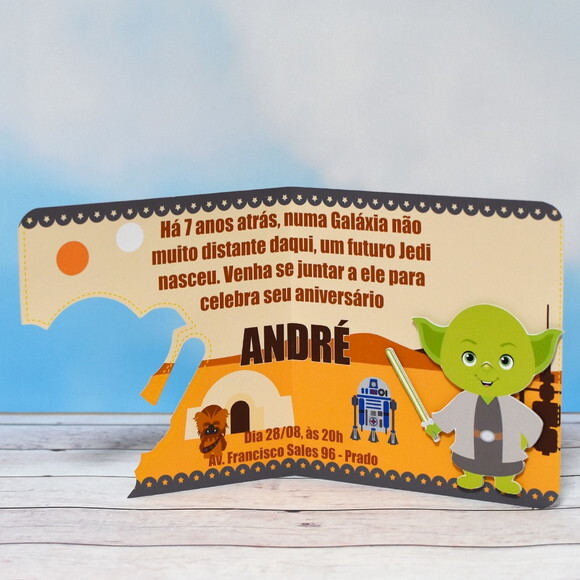 Convite Star Wars