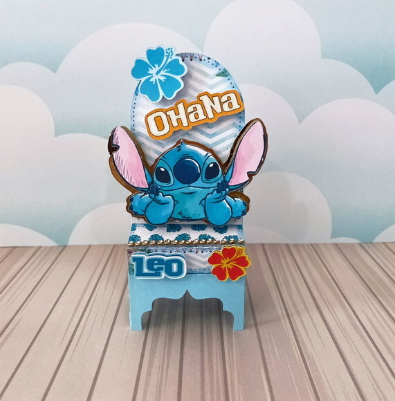 Festa Pronta Stitch 001 - Arquivo Digital