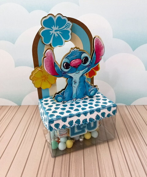 Festa Pronta Stitch 001 - Arquivo Digital