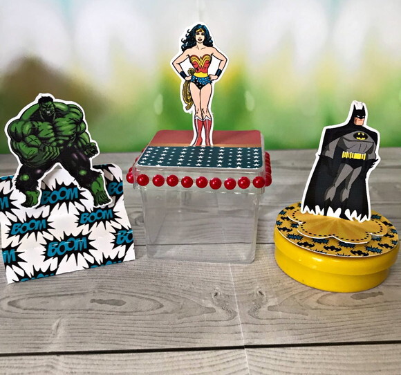 Festa Pronta Super Heróis 03 - Arquivo Digital