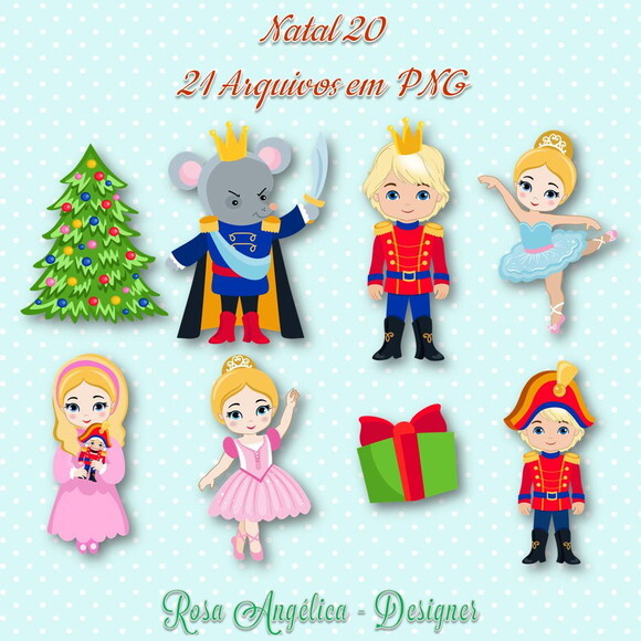 Kit Arquivo Digital em PNG Natal 20