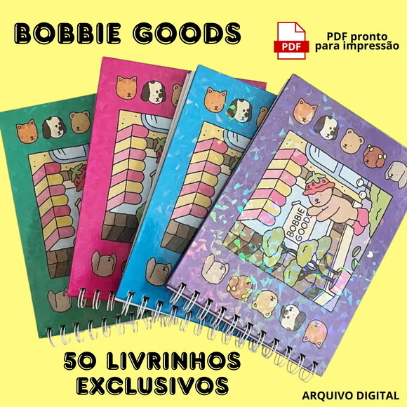 Kit Bobbie Goods Premium + de 50 Livrinhos Temas em pdf