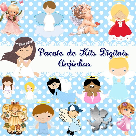 Kit Digital Anjinhos - Vários Kits