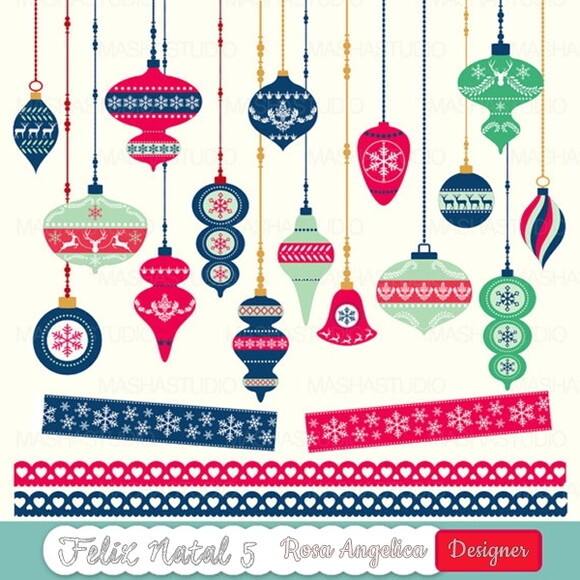 Kit Digital em PNG Feliz Natal 5