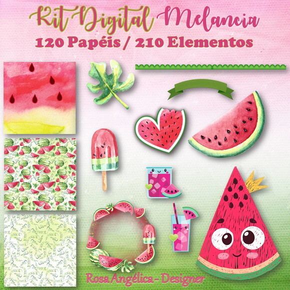 Kit Digital Melancia