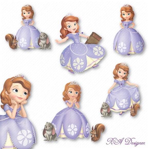 Kit Digital Tema Princesa Sofia 02