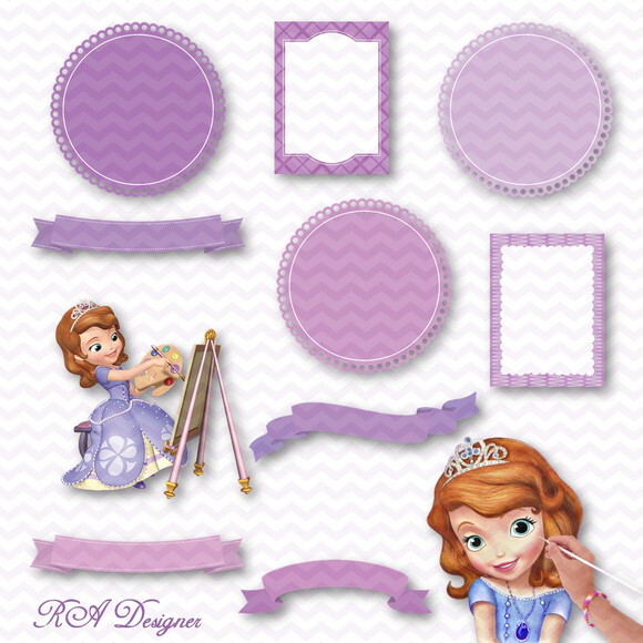 Kit Digital Tema Princesa Sofia 06