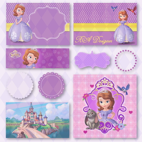 Kit Digital Tema Princesa Sofia 07