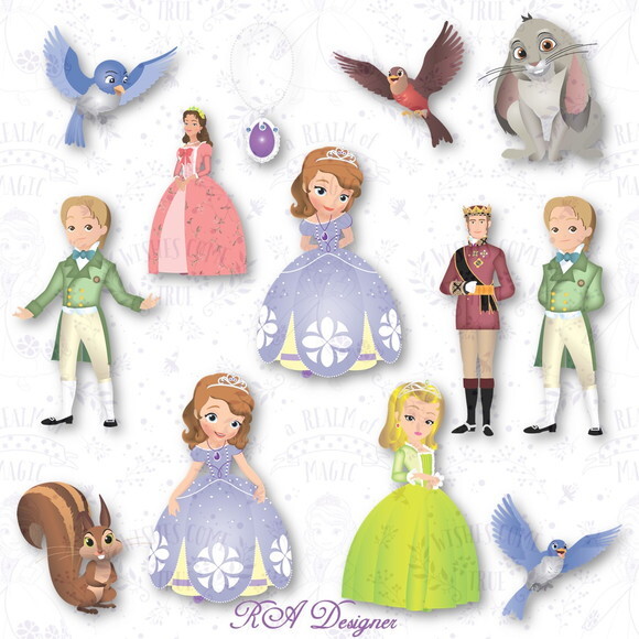 Kit Digital Tema Princesa Sofia 08