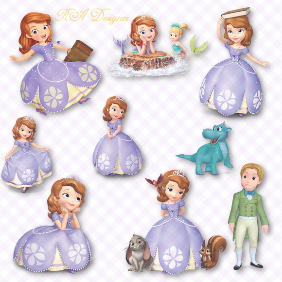 Kit Digital Tema Princesa Sofia 11