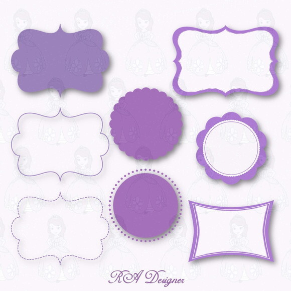 Kit Digital Tema Princesa Sofia 13