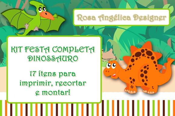 Kit Festa Dinossauro - Digital