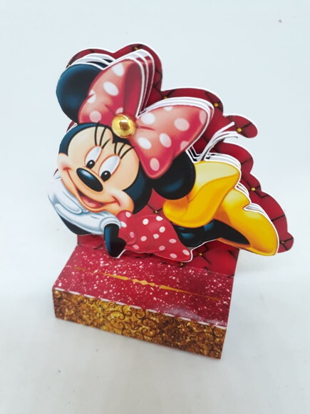 Kit Festa Pronta Minnie Vermelha Luxo