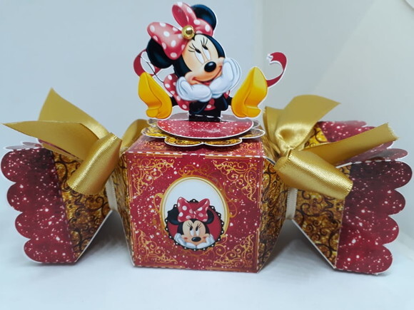 Kit Festa Pronta Minnie Vermelha Luxo