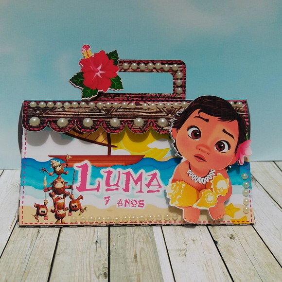 Kit Festa Pronta Moana Baby - Digital