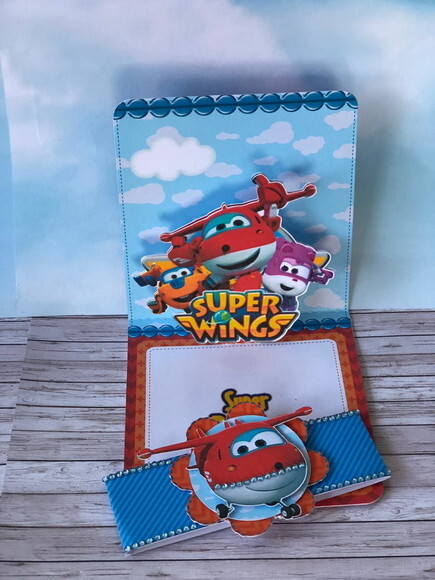 Kit Festa Pronta Super Wings - Arquivo Digital