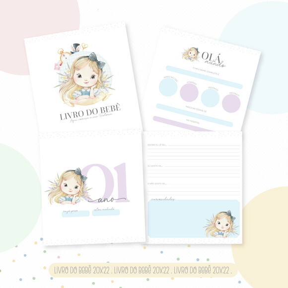 Kit Maternidade Completo Personalizado - Alice