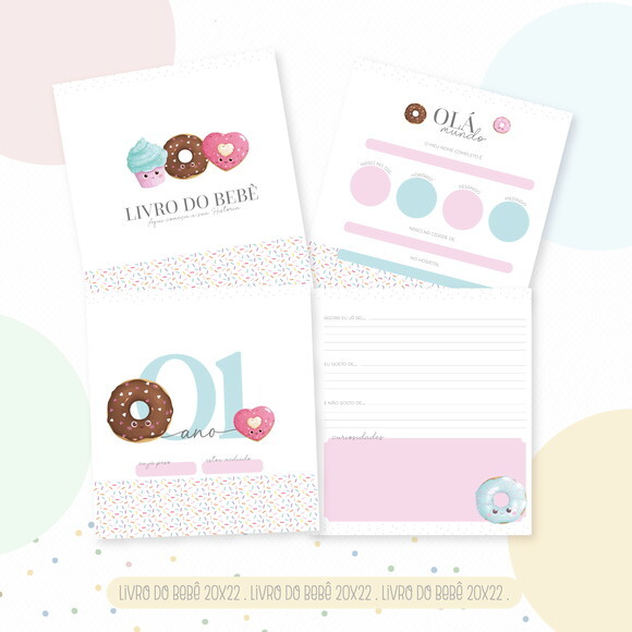 Kit Maternidade Completo Personalizado - Candy