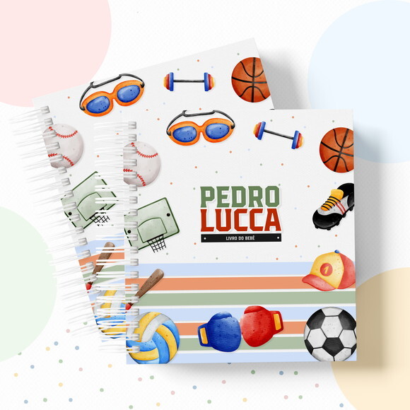 Kit Maternidade Completo Personalizado - Esportes