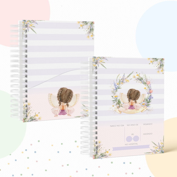 Kit Maternidade Completo Personalizado - Fada