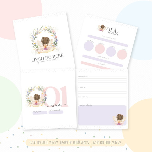 Kit Maternidade Completo Personalizado - Fada