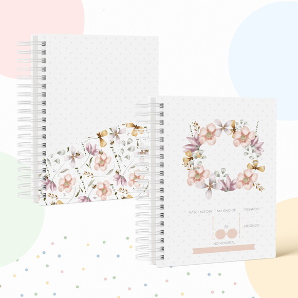 Kit Maternidade Completo Personalizado - Floral Baby