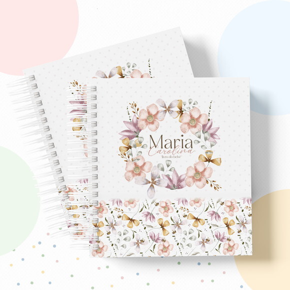 Kit Maternidade Completo Personalizado - Floral Baby