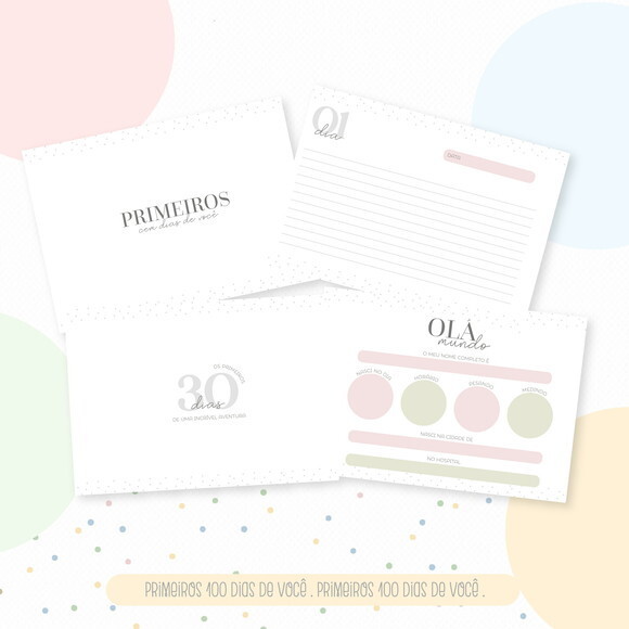 Kit Maternidade Completo Personalizado - Neutro Menina