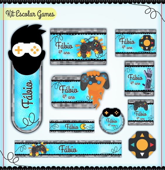 Kit Volta às Aulas Completo - Games