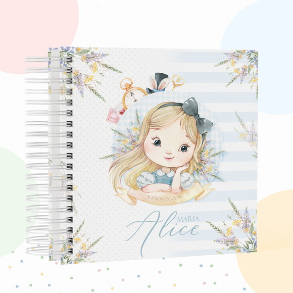Kit Volta às Aulas Completo com Etiquetas - Alice