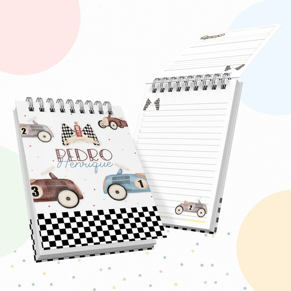Kit Volta às Aulas Completo com Etiquetas - Carro