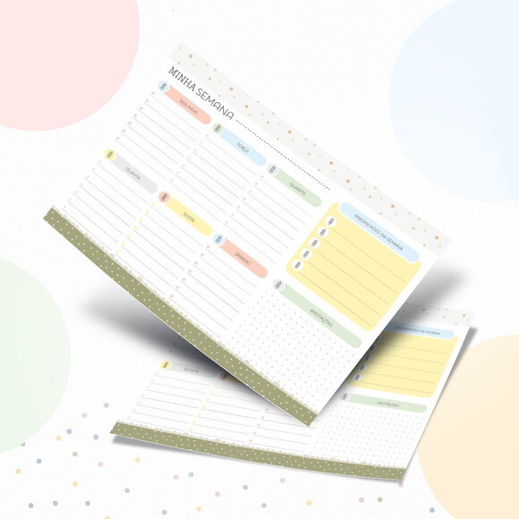 Kit Volta às Aulas Completo com Etiquetas - Neutro Menino