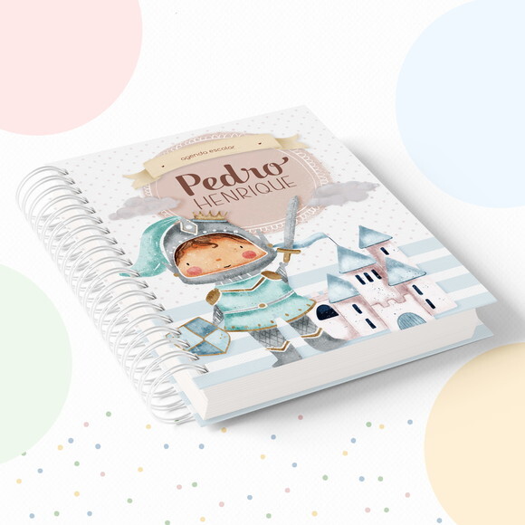 Kit Volta às Aulas Completo com Etiquetas - Reinado Menino