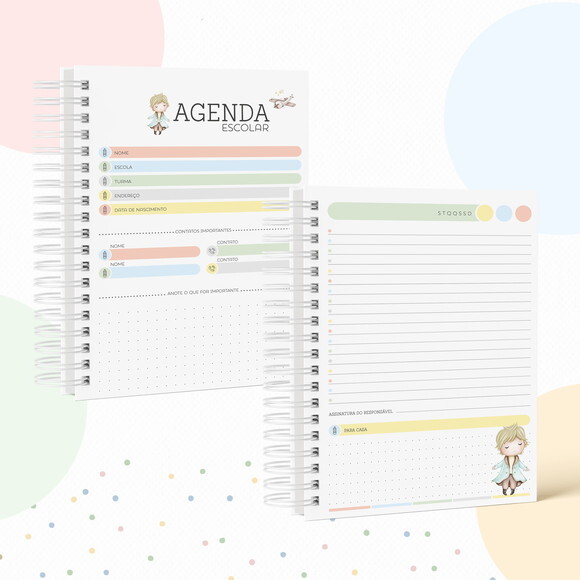 Kit Volta às Aulas Completo com Etiquetas -pequeno Príncipe