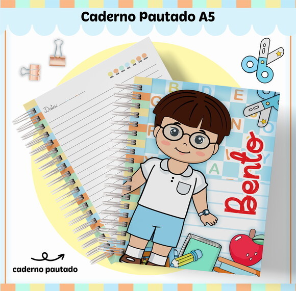 Kit Volta às Aulas Completo Personalizado - Alunos