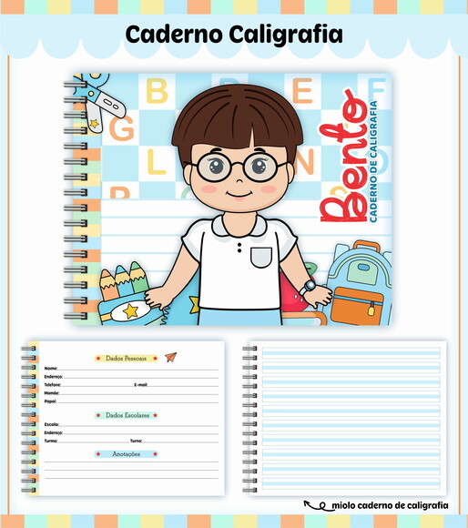 Kit Volta às Aulas Completo Personalizado - Alunos