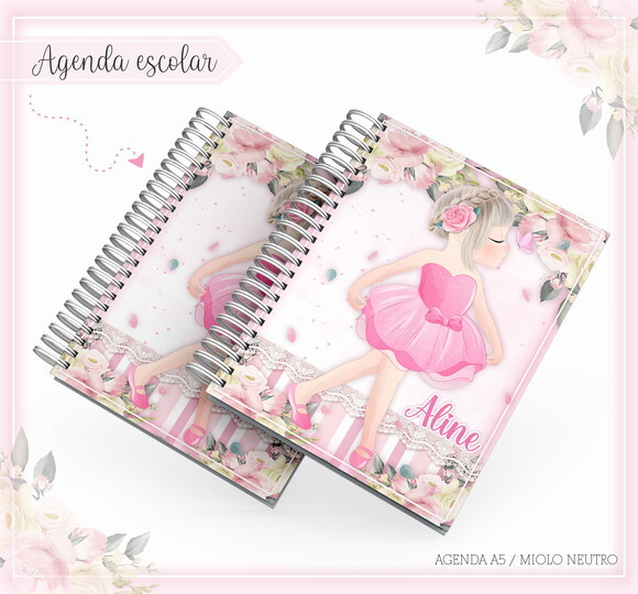 Kit Volta às Aulas Completo PERSONALIZADO - Bailarina