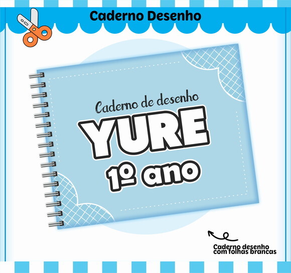 Kit Volta às Aulas Completo Personalizado - Azul