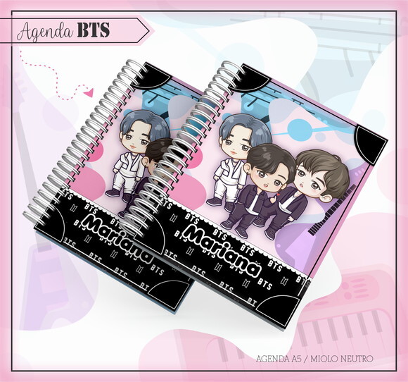 Kit Volta às Aulas Completo PERSONALIZADO - BTS